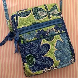 Vera Bradley Hipster Crossbody Purse Doodle Daisy